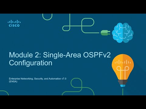 CCNA3 Module 2 PART2 Single Area OSPFv2 Configuration