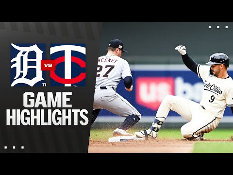 Tigers vs. Twins Game Highlights (8/17/25) | MLB Highlights