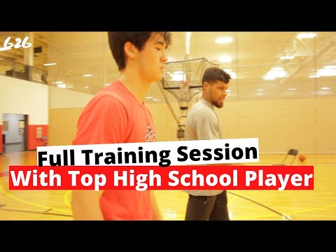 FULL Workout with Future College Basketball Point Guard | G2G Basketball