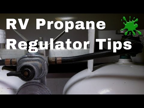 RV Auto-changeover Propane Gas Regulator Operation Tips