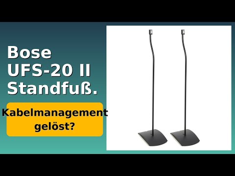 BEWERTUNG (2025): Bose UFS-20 II Standfuß. WESENTLICHE Einzelheiten