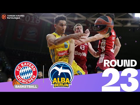 RS Round 23 Highlights: Bayern 62-56 ALBA