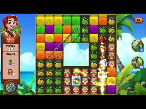 Lost Island Blast Adventure Level 2347 NO BOOSTERS - A S GAMING ✔️