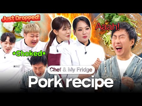 ＂The meat doesn't feel like noodles＂ Park Myung Soo's sharp criticism?! Pork recipe showdown 🔥