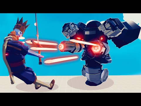 MECH ROBOT vs EVERY UNIT | Totally Accurate Battle Simulator-TABS