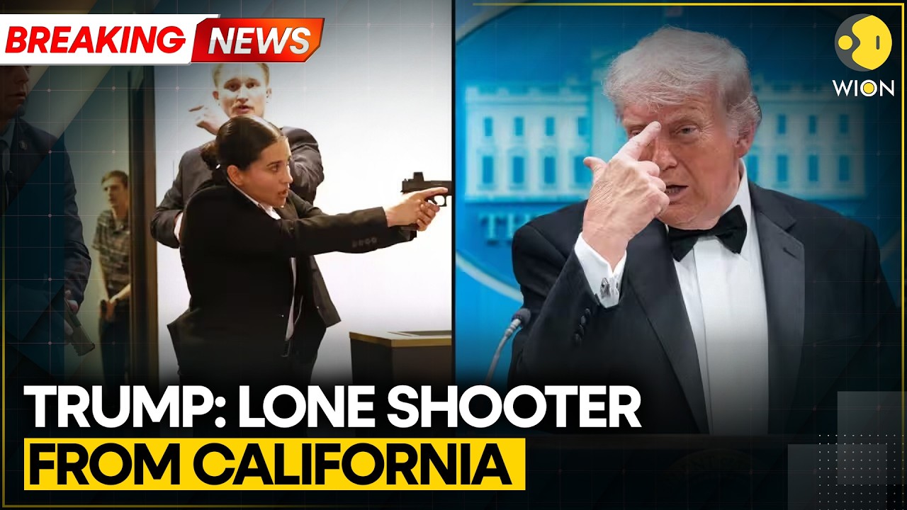 White House Dinner Shooting | Trump: Incident Won't Deter Me From Win in Iran War | WION BREAKING