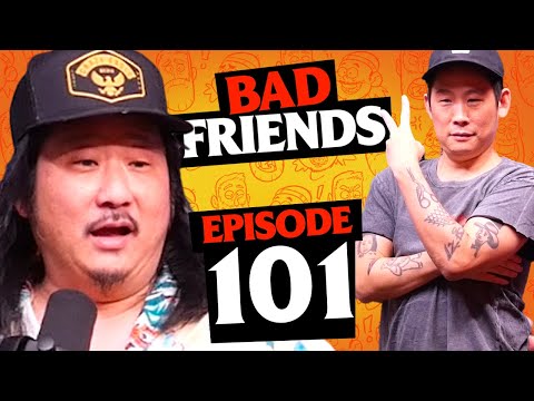 An Egg Roll Goes to the Spa & Stealing Danny DeVito's Seat | Ep 101 | Bad Friends