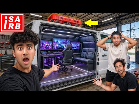 BUAT BILIK GAMING DALAM VAN : PASANG AIRCOND BESAR !! 