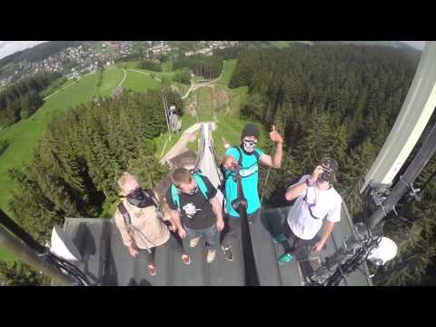 Climbing a ski-jump-ramp-GYK