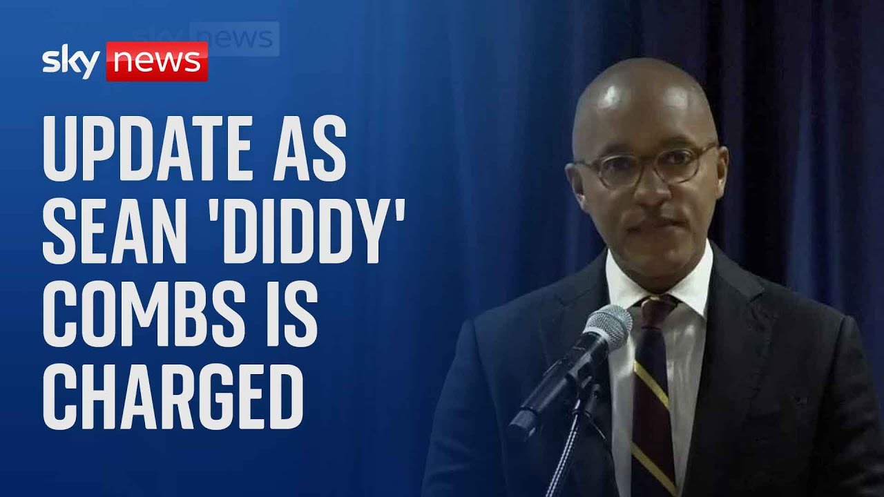 Sean 'Diddy' Combs indicted on charges of sex trafficking and racketeering - News conference in full