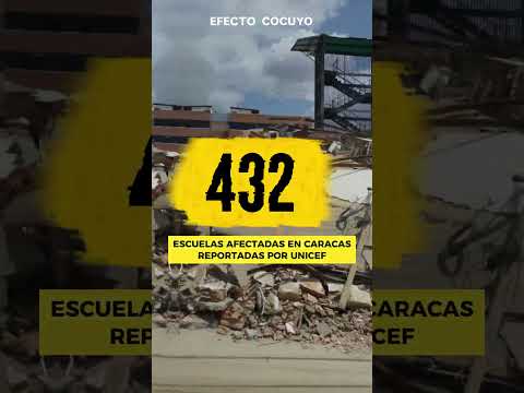 ¿Qué pasó con las escuelas tras los dos terremotos en Venezuela? #terremotoenvenezuela