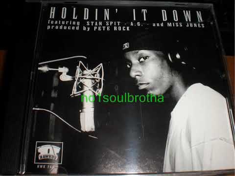 Big L ft. Stan Spit, A.G. & Miss Jones "Holdin' It Down" (Clean Version)