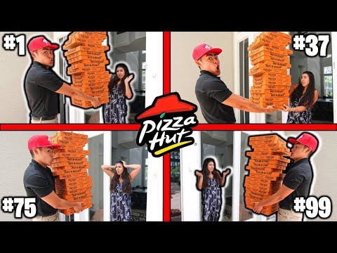 Delivering 100 PIZZAS to the SAME HOUSE!