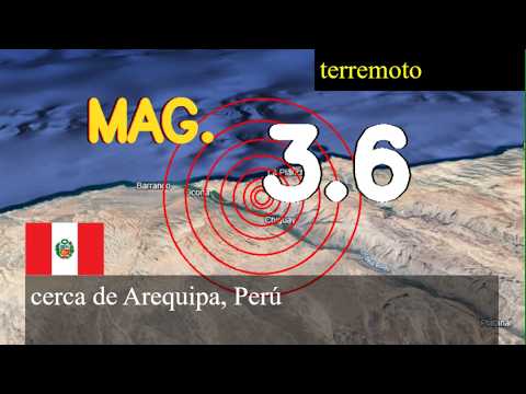 😱🚨  Terremoto cerca de Arequipa, Perú actualizaciones en vivo hoy: Terremoto de magnitud 3,6 sacudió