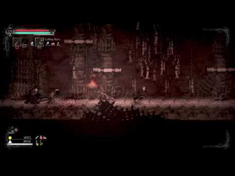 Salt and Sanctuary Parry two enemies at once.