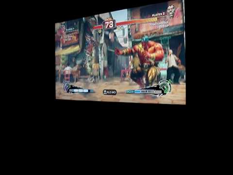 SSF4: XblackvegetaX (Rog) vs Gun Blade (Hakan) - Ranked Mode