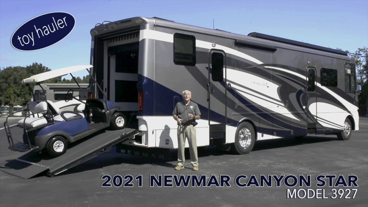 2021 Newmar Canyon Star 3927 Toy Hauler For Sale in Winter Garden, FL