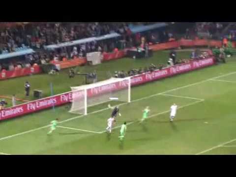 Donovan and Tim Howard's throw. Game Winning Goal (vs. Algeria) and Crowd Reaction