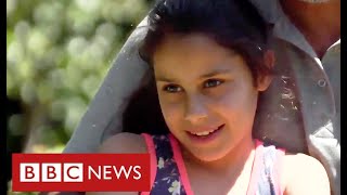 The Syrian girl who fled civil war for a new life in the UK  - BBC News