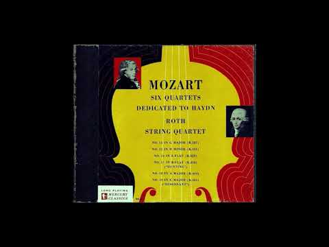 Mozart: Quartet No. 14 in G major, KV 387 - Roth Quartet