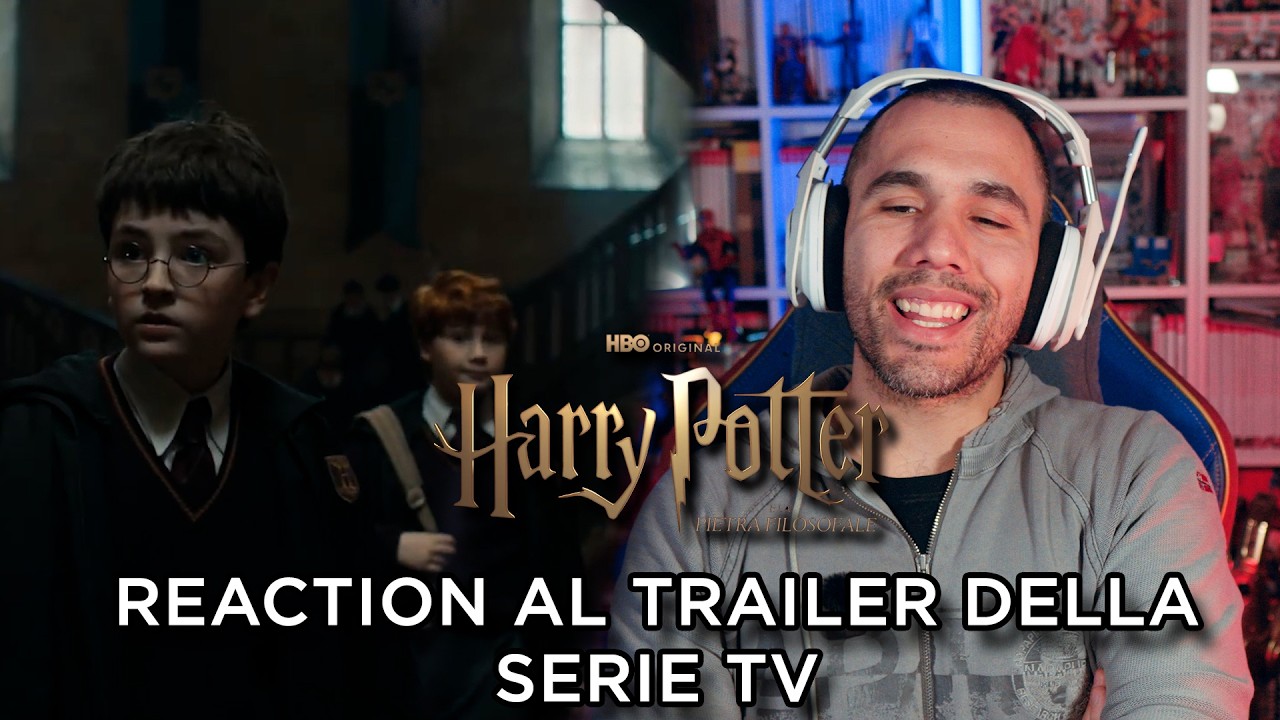 HARRY POTTER e LA PIETRA FILOSOFALE: REACTION AL TRAILER DELLA SERIE TV! FA STRANISSIMO MA CI SIAMO