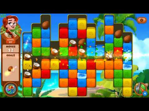 Lost Island Blast Adventure level 87