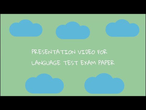 Presentation Video For English Exam Paper (KSSR YEAR 3)