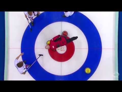 CURLING: CAN-NOR World Men's Chp 2014 1v2 - HIGHLIGHTS