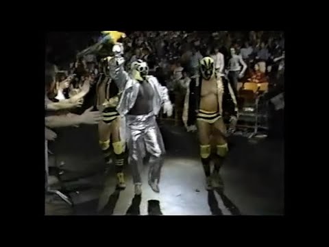 The Bird & The Bees in 6-Man Action! 5/9/87