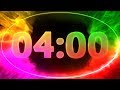 4 min COUNTDOWN  ( v 711 ) TIMER with  music 4K