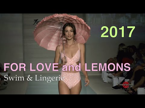 FOR LOVE and LEMONS - Spring 2017 Swimwear Collection Bikini Fashion Lingerie Show @ MIAMI Swim Week