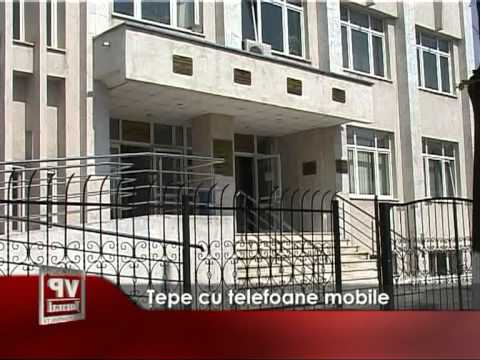Ţepe cu telefoane mobile
