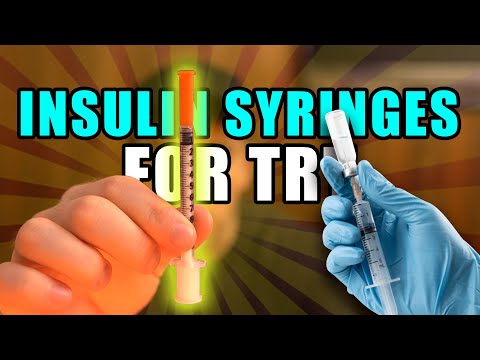 The Exact Insulin Syringes I Use To Pin My TRT