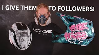 Fans Sent Me Designs… I Made Them Epic Helmets for FREE!