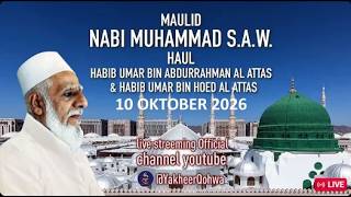 PERINGATAN MAULID NABI MUHAMMAD SAW DI YPI MA'HAD HURAIDHAH HABIB UMAN BIN HOED AL ATTAS 10 OKT 2026