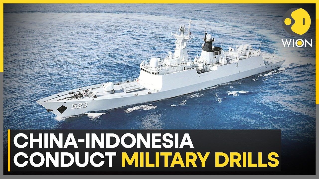 China-Indonesia's First-Ever Joint Naval Drill East of Taiwan Draws Taipei's Anger | WION