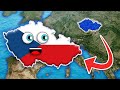 Czech Republic Geography Administrative Regions Countries Of The World