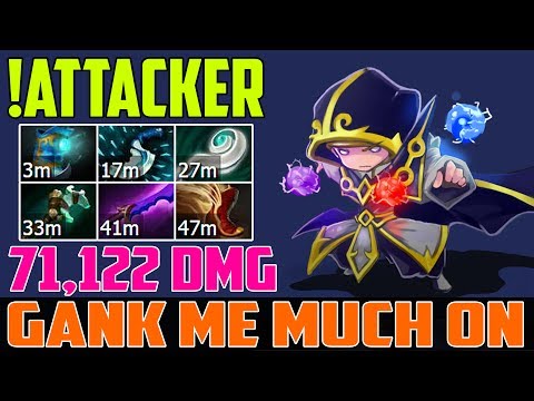 !Attacker Invoker [Mid] - GANK ME MUCH ON - Dota 2 Pro Gameplay 2017
