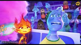 CYCLONE STADIUM! Ember and Wade look for Gale at the Playoffs | *HD* ELEMENTAL(2023)