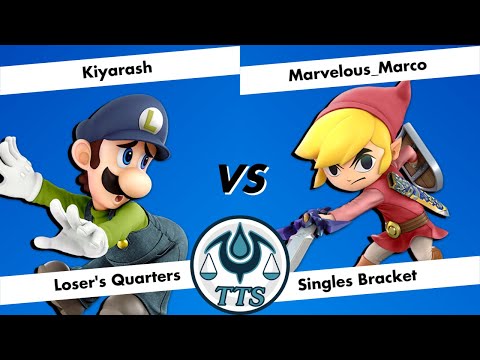 Tip the Scales 40 - Loser's Quarters - Kiyarash (Luigi) vs CS3 | Marvelous Marco (Toon Link)