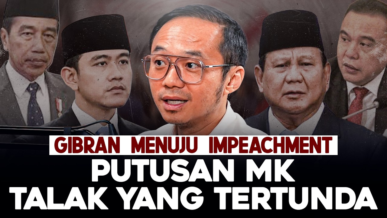 KEJAR KELUARGA JOKOWI HINGGA KE DPR. GIBRAN, MUNDURLAH!