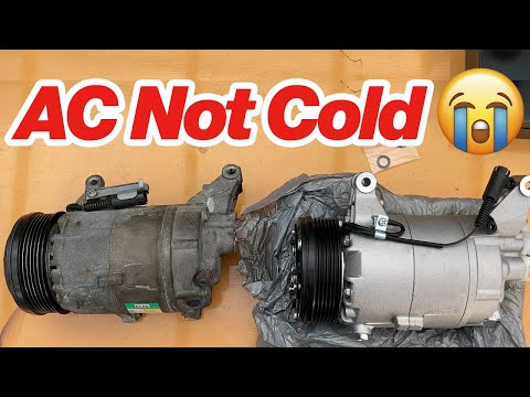 MINI Cooper R50 Not Blowing Cold Air Diagnose & A/C Compressor Replacement