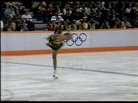 Claudia Leistner (FRG) - 1988 Calgary, Ladies' Short Program