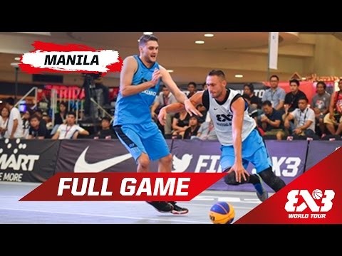 Novi Sad Alwahda (UAE) v Auckland (NZL) - QF - Full Game - Manila - 2015 FIBA 3x3 World Tour