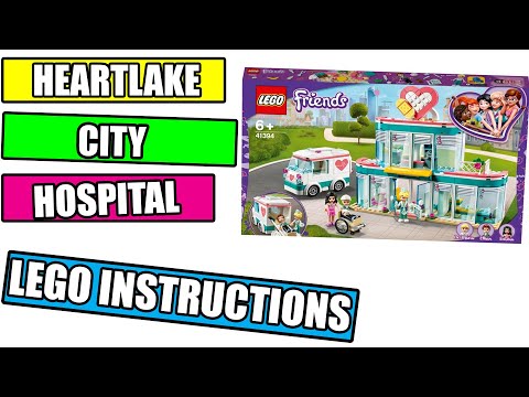 LEGO Heartlake City Hospital INSTRUCTIONS - LEGO FRIENDS 2020 - 41394