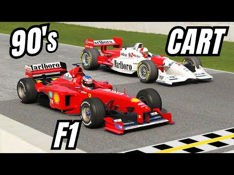 CART vs F1 | The FASTEST FORMULA CARS of the 90's | The REMATCH