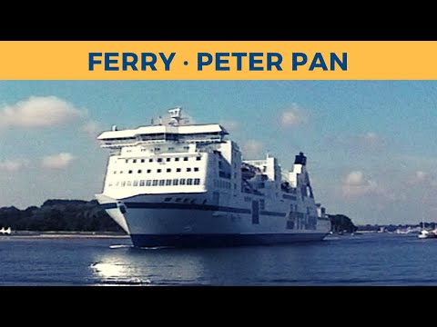 Classic Ferry Video 2004 - Departure of ferry PETER PAN , Travemünde (TT-Line)