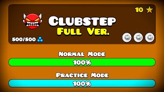 CLUBSTEP FULL VERSION! BY: GDPROXIFIED (Full HD) || Geometry Dash 2.113