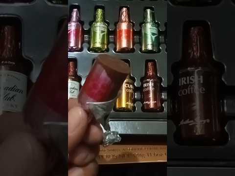 LIQOUR CHOCOLATE | ANTHON BERG A SELECTION OF LIQUEUR FILLED DARK CHOCOLATE COLLECTION #shorts