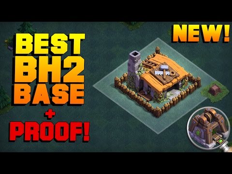 BEST Builder Hall 2 Base 2017 w/ LEGIT PROOF | NEW CoC Builder Base Update Strategy | Clash of Clans Video